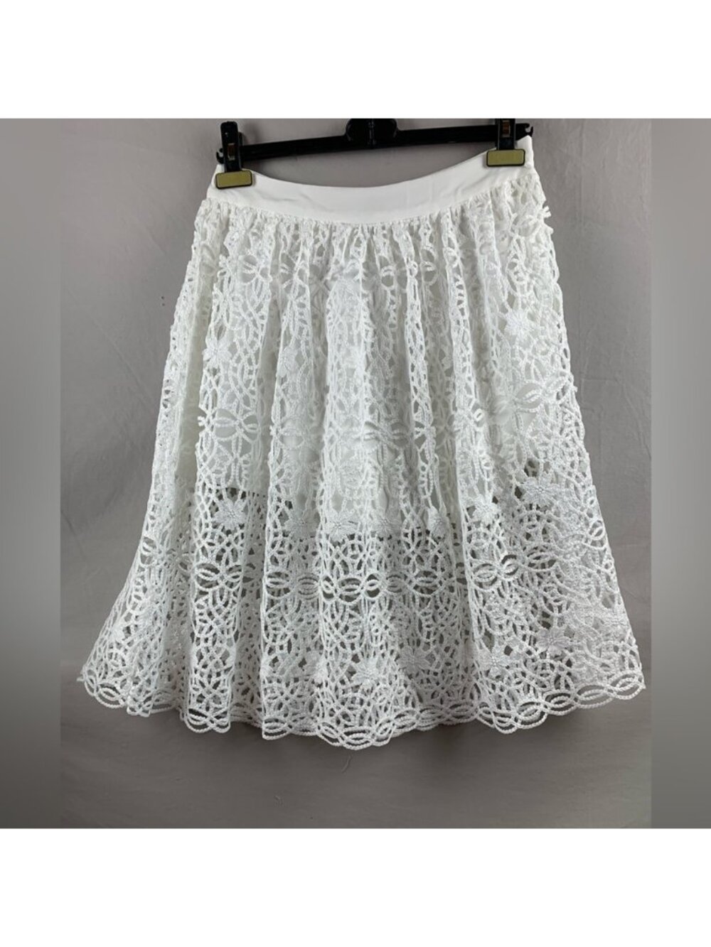 Hollow Out Guipure Lace Skort - Picture 9 of 9